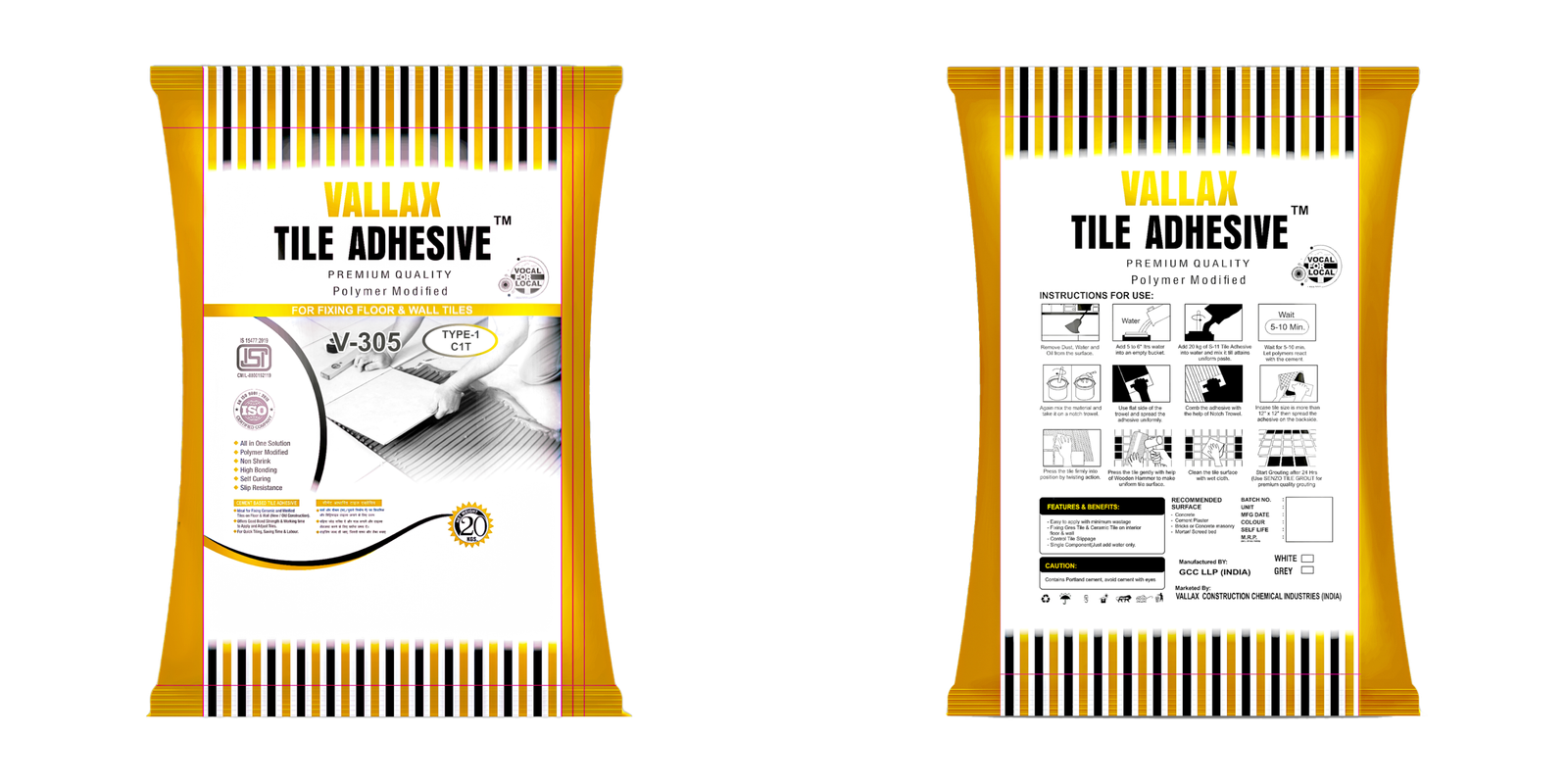 Vallax V-305 Product Bag