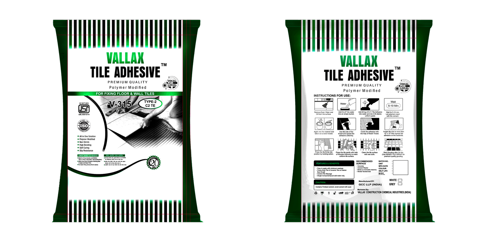 Vallax V-315 Product Bag